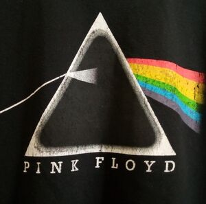 GUC Pink Floyd Dark Side Distressed T-shirt